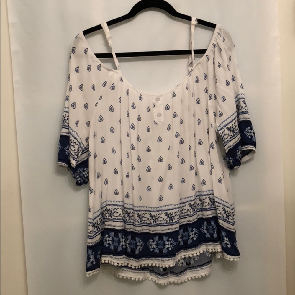 Cato off shoulder top